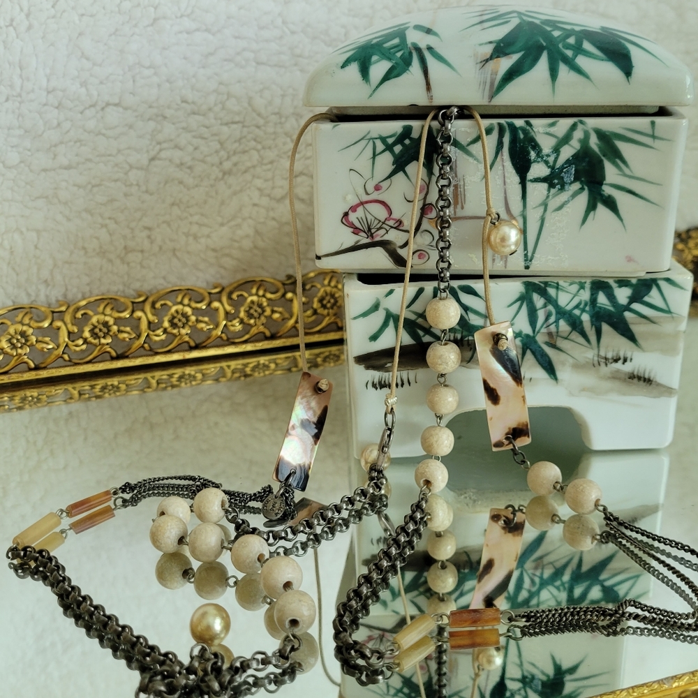 Medecine Douce Paris Long Necklace.